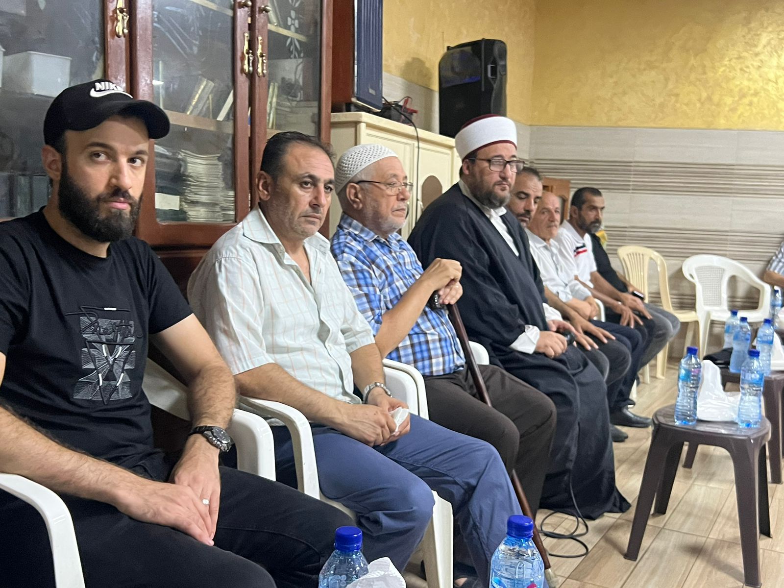 مجلس تعازي للفقيدة " الحاجة وفاء محمد الشامية ( زوجة الحاج ضرار رشيد سليمان ) في البداوي