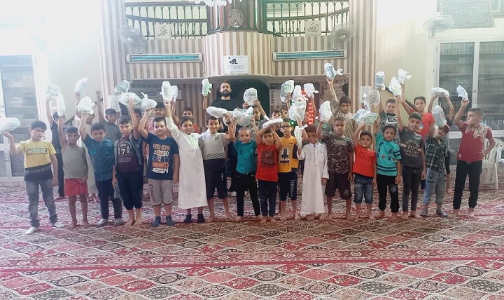 ختام النشاط الصيفي لحلقتين من حلقات مدرسة البناء العلمي في مسجد خديجة - جبل البداوي