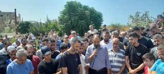 بالصور جنازة اخاكم المرحوم الحاج احمد علي عبد الله / نهر البارد