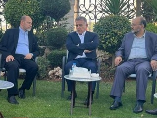 اللواء ابراهيم استقبل وفدا من "H ماس"بحث معه الأوضاع في مخيم عين الحلوة