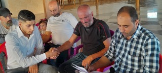 *خطوبة العريس الشاب* 🌹 *حسن موفق عقل* 🌹 "*من العروس الشابة 💞 *رؤى عدنان ربيع