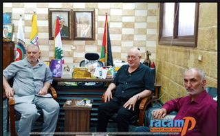 اللواء عبدالله يستقبل وفدا من حزب الله في صور