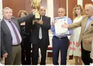 الاتحاد العربي للشعراء و الادباء و الفنانين العرب و اكاديمية الزهراء يتوّجون. ” نجم العرب ” لعام 2024/2023 الشاعر الكبير الأستاذ / سعد الدين شلق