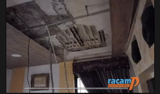 سقوط أجزاء من سقف منزلين في مخيم البرج الشمالي