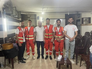 وحدة الإسعاف والطوارئ تشارك بمناسبات احياء ذكرى المولد النبوي الشريف في مخيم نهرالبارد .