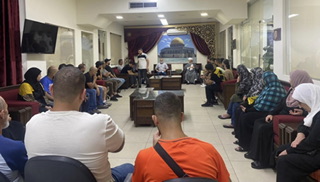 الشيخ ماهر حمود يستقبل وفداً من حي حطين