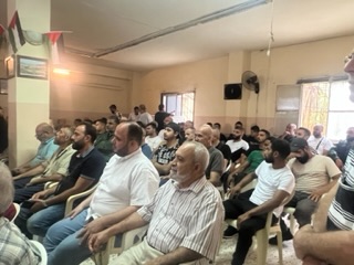 لقاء تصامني و تهاني في البداوي بعملية طوفان الأقصى