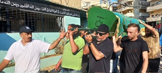 بالصور جنازة أختكم المرحومة الحاجة ام خليل سعود/ نهر البارد