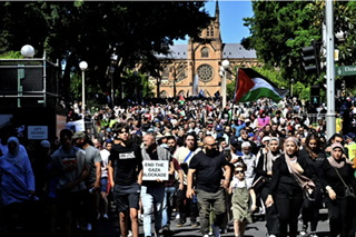 مظاهرات بأستراليا وأميركا وكندا ضد العدوان الإسرائيلي على غزة