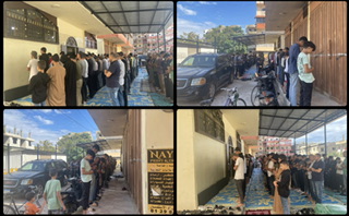 تبرعات من مسجد البقاعي في نهر البارد الى أهلنا في غزة