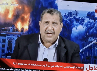 اركان بدر في مقابلات لفضائيات العالم، الاقصى