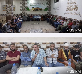 لقاء وطني و شعبي في نهر البارد إسناداً لشعبنا في غزة .