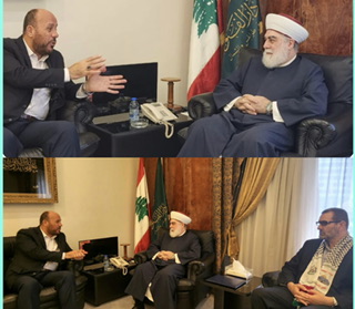 المفتي إمام يستقبل وفد من حماس