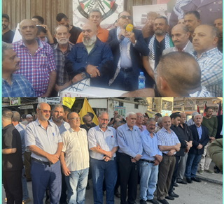 حركة فتح في الشمال تحي الذكرى 19 لرحيل القائد الشهيد ياسر عرفات  في نهر البارد