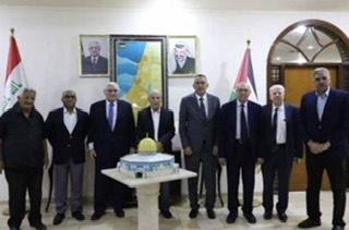 الشيوعي العراقي يلتقي نائب رئيس المجلس الوطني الفلسطيني في بيروت