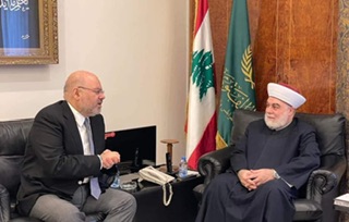 مفتى طرابلس و الشمال يلتقي  وزير الصحة