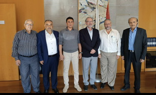 وفد من إتحاد المهندسين الفلسطينيين -( فرع لبنان )يلتقي نقيب المهندسيين اللبنانيين
