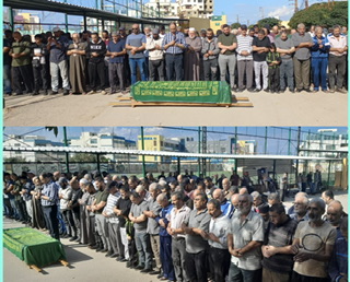 بالصور جنازة أختكم المرحومة ام رشيد حسين / نهر البارد