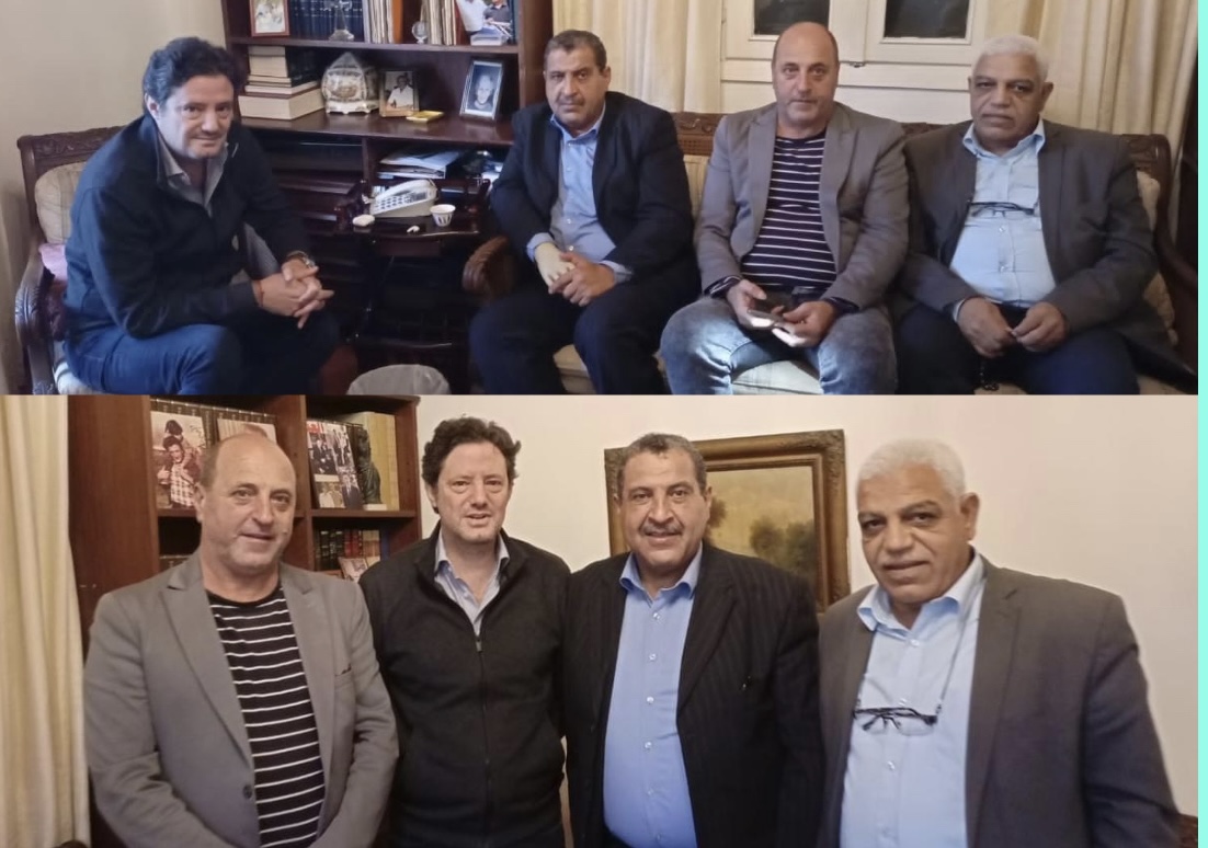 الديمقراطية تلتقي وزير الاعلام اللبناني المهندس زياد مكاري.