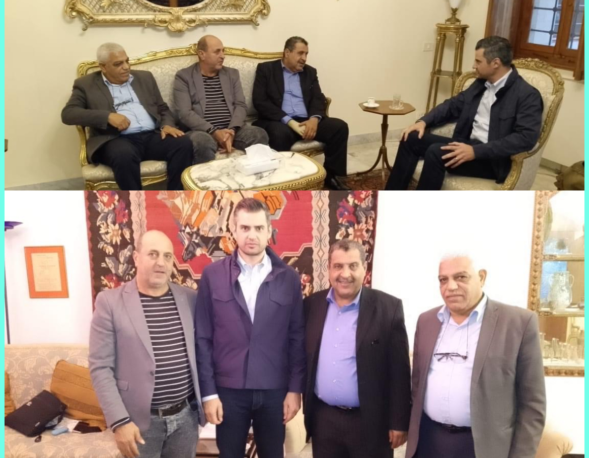 الديمقراطية تلتقي رئيس التكتل النيابي المستقل النائب طوني فرنجية في زغرتا.