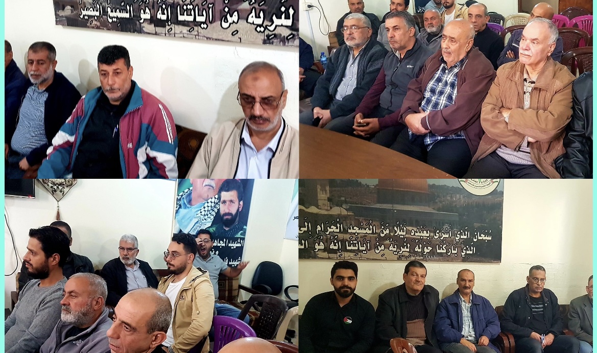 انعقاد  صالون الملتقى الأدبي الثقافي الفلسطيني  في نهر البارد