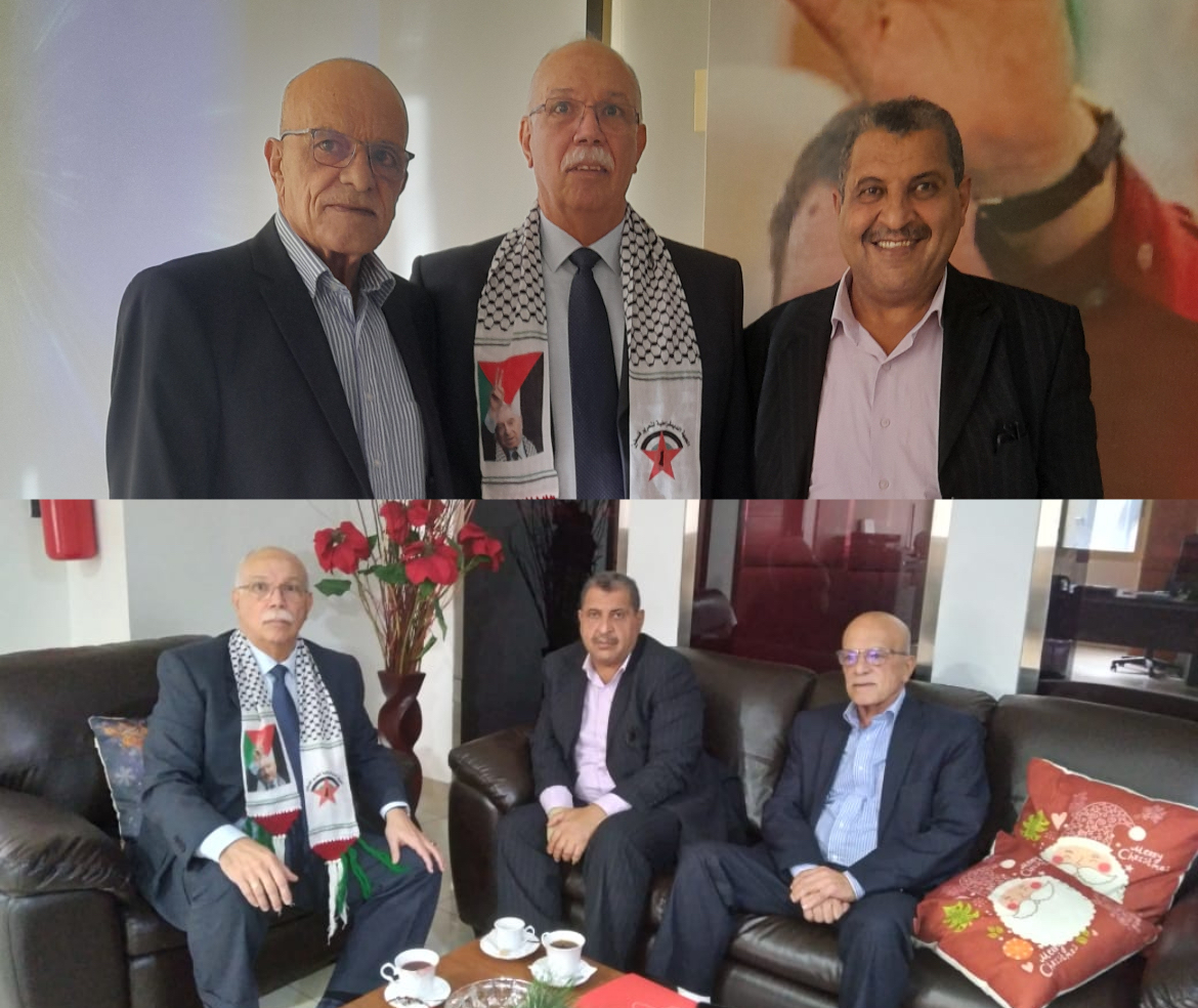 الديمقراطية تلتقي السفير الفنزويلي في لبنان وتبحث معه تطورات الوضع الفلسطيني.