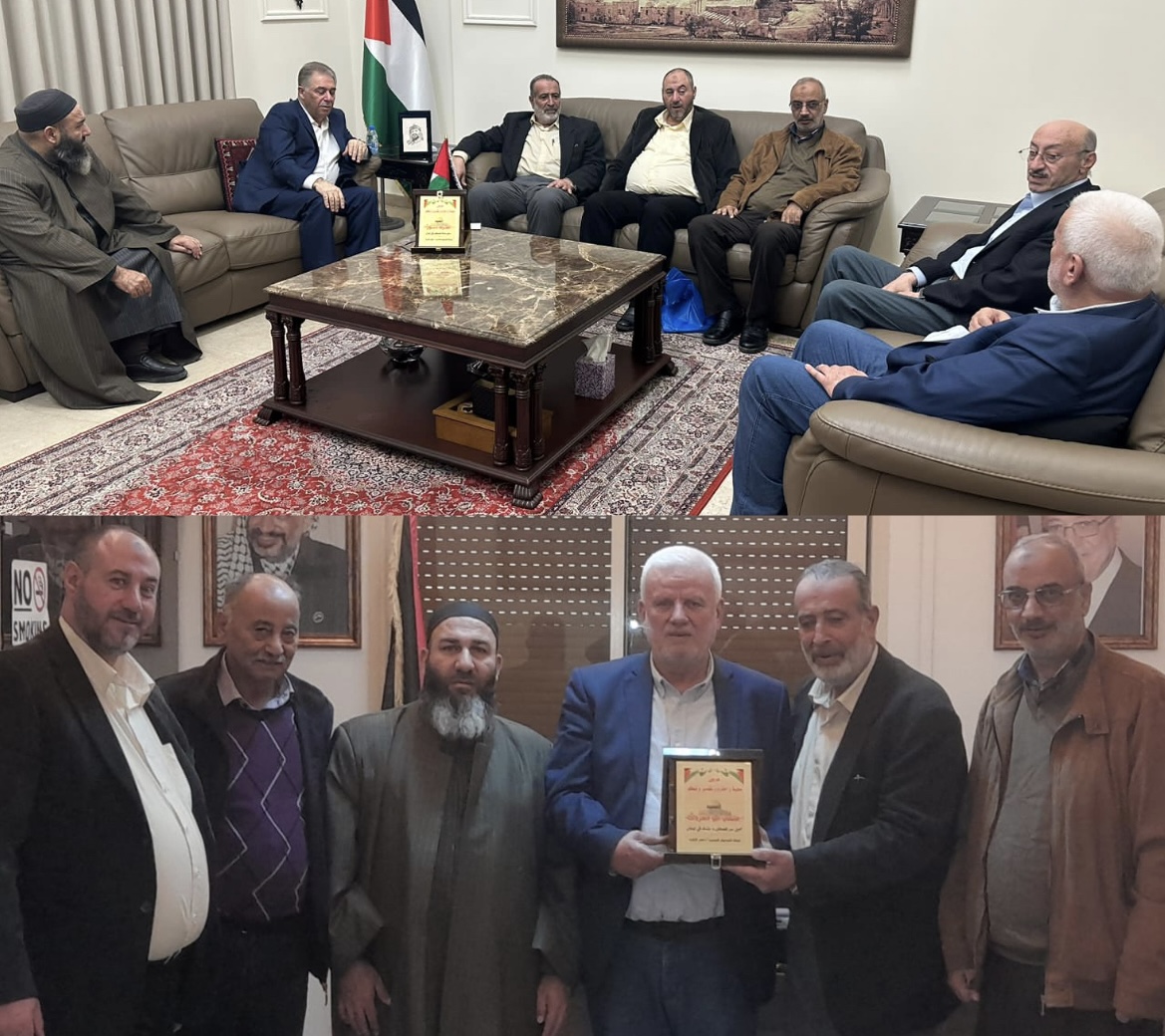 وفد من تجمع المخيم الجديد  /نهر البارد يزور سفارة فلسطين في  بيروت