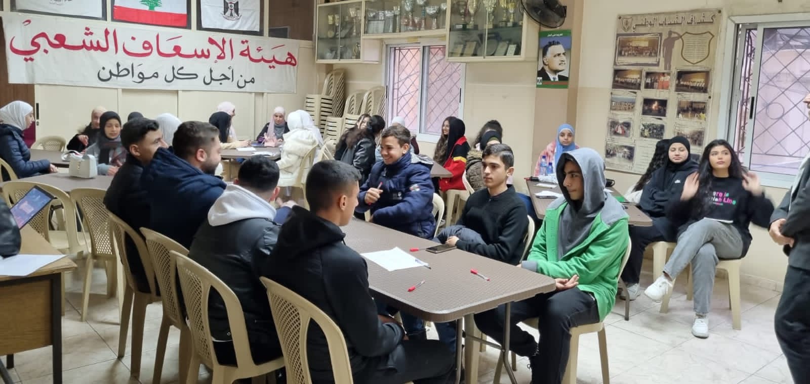 *هيئة الإسعاف الشعبي في طرابلس افتتحت "دورة شهداء غزة الأُلى