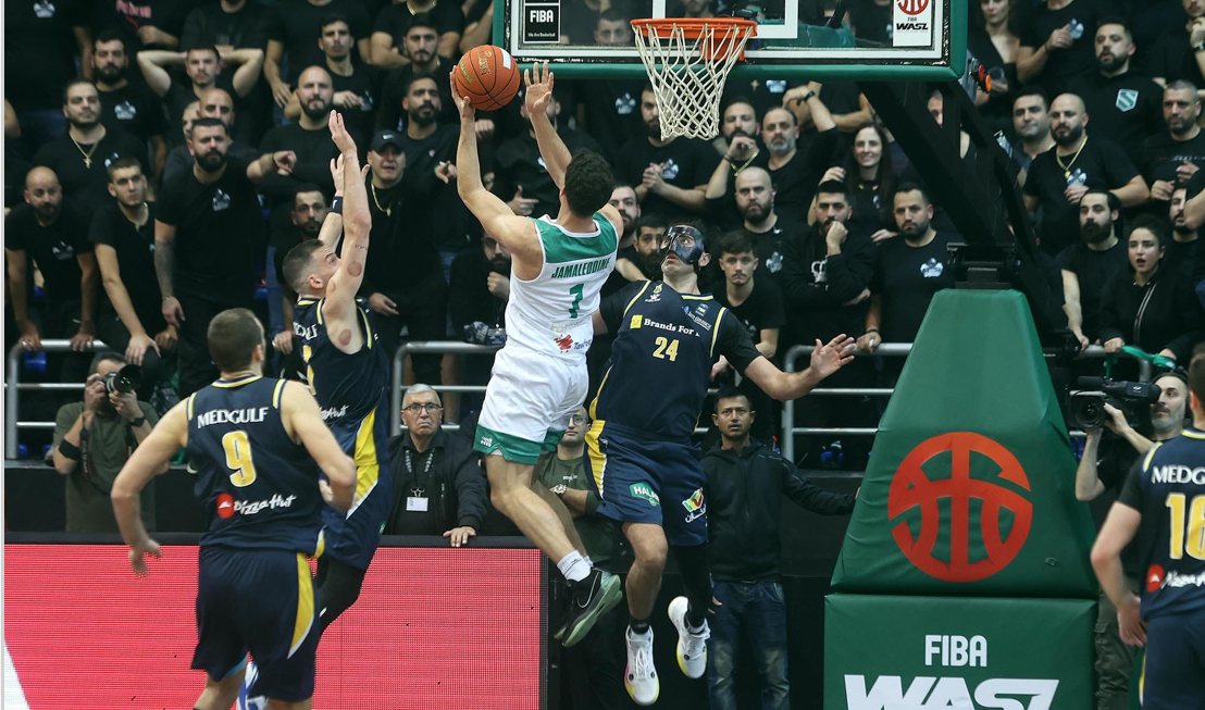 انتصارٌ ثمين للرياضي بكرة السلة ... والحكمة عانى في غزير!