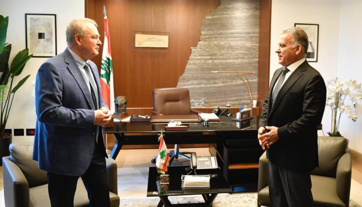 اللواء عباس ابراهيم يستقبل  سفير روسيا الاتحادية  في لبنان