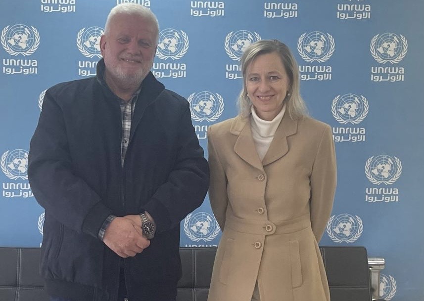 مديرة الأونروا في لبنان تلتقي أمين سر فصائل منظمة التحرير الفلسطينية و"فتح" في لبنان