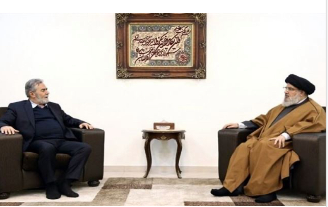 لقاءٌ بين نصرالله ونخالة... اليكم ما تم بحثه!