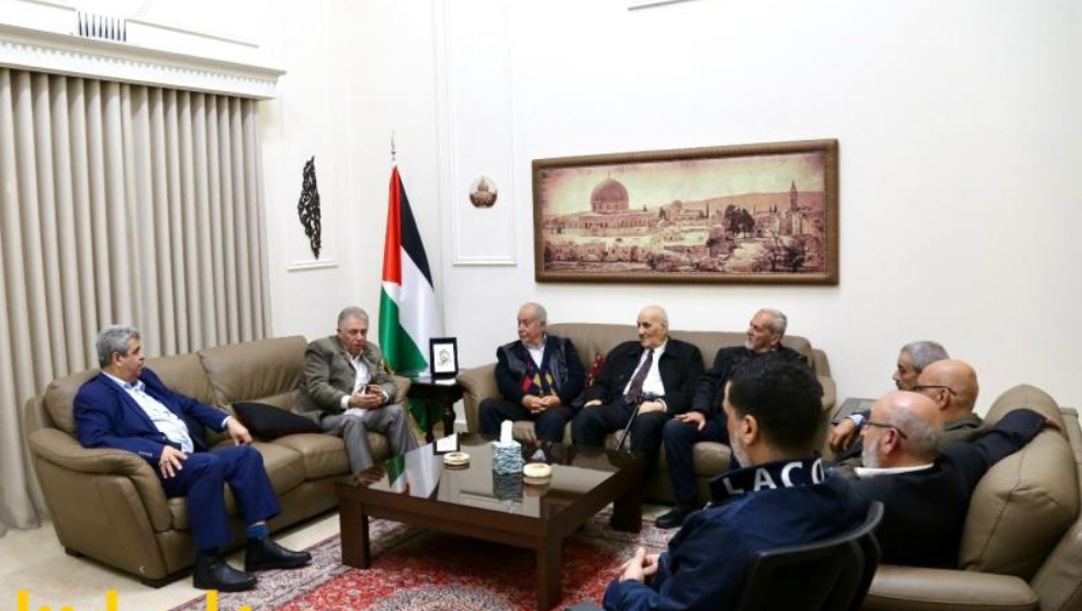 السفير دبور يستقبل قيادة منظمة الصاعقة في لبنان