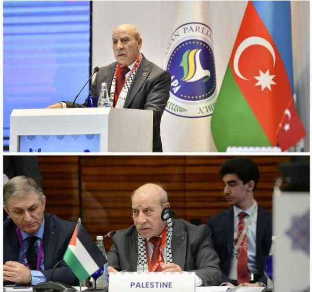 علي فيصل في كلمتين في الجمعية البرلمانية الآسيوية وامام مجلسها التنفيذي*