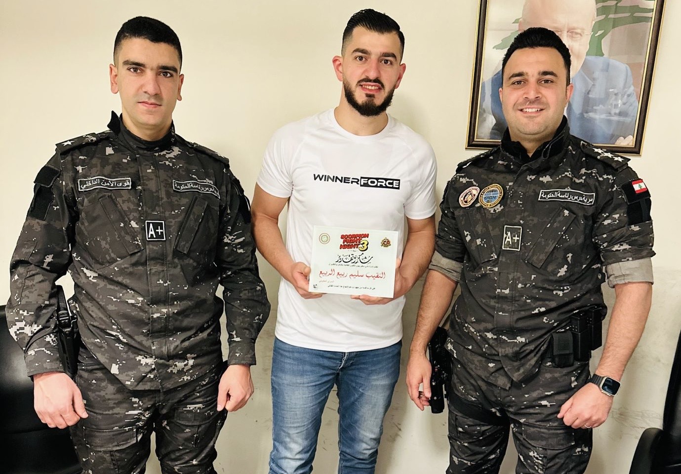 *زيارة عربون شكر*للمدرب أيمن رضوان رئيس نادي <سكوربيون للفنون القتالية