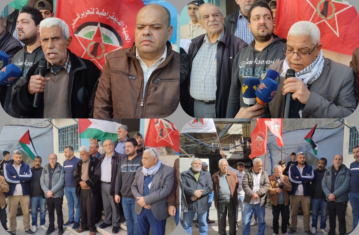 إعتصام جماهيري في البداوي رفضاً لسياسة الإبتزاز و تمسكاً بالأونرو