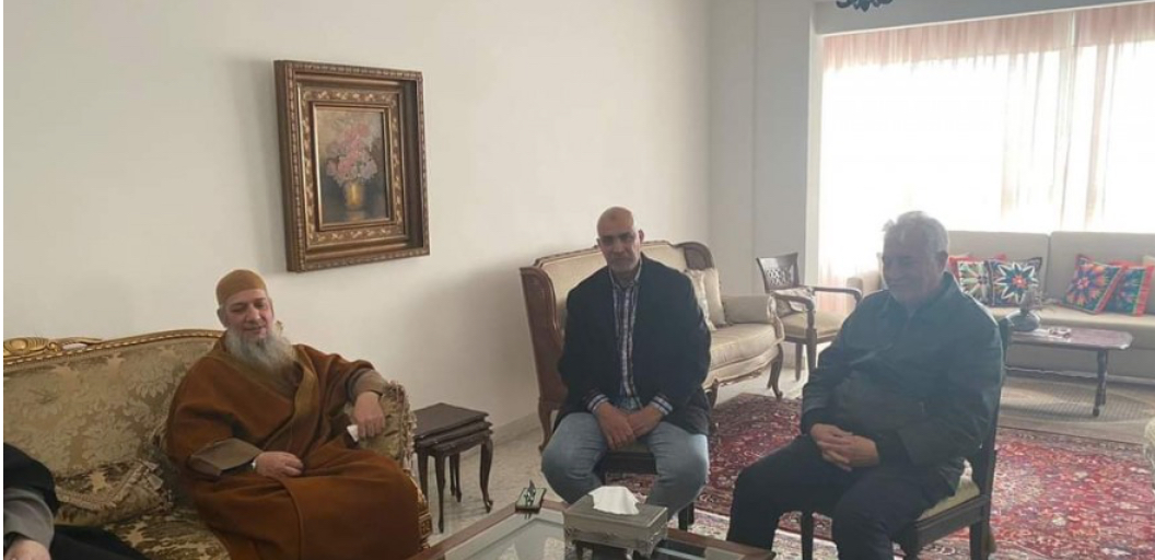 أسامة سعد استقبل وفدا من القوى الاسلامية في مخيم عين الحلوة