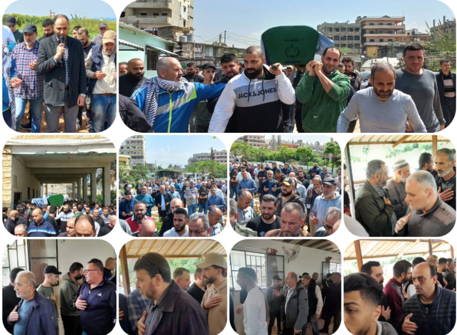 بالصور جنازة اخيكم المرحوم ابو ايمن إعرابي / نهر البارد