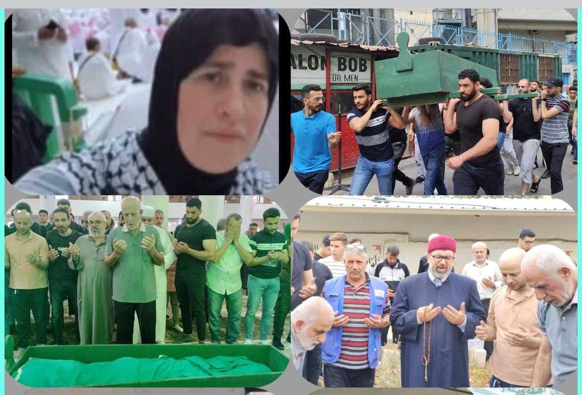 جنازة الحاجة " فاطمة محمد حمد في البداوي **