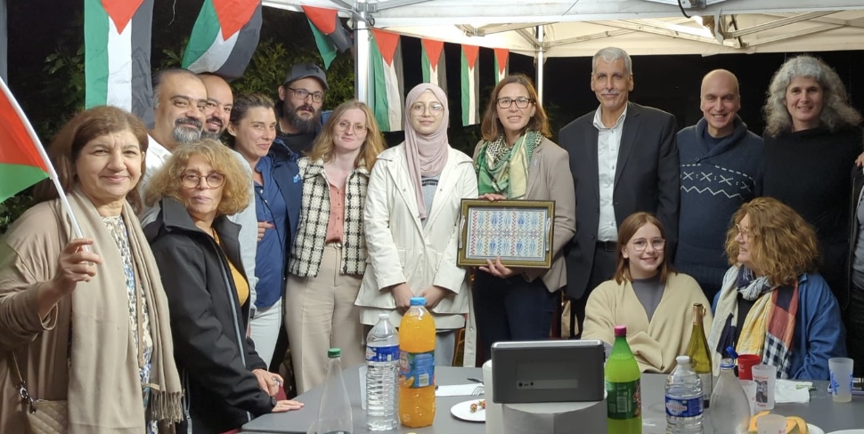 وفد فلسطيني من المخيمات  في فرنسا*