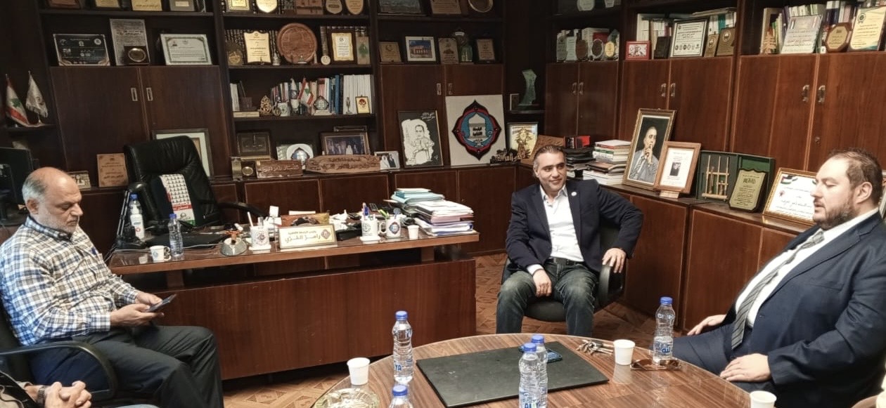 وفد "الجبهة الوطنية لانقاذ لبنان وبناء الدولة" يزور "الرابطة الثقافية"