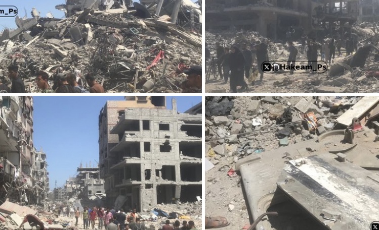 شاهد على جرائم العدو في جباليا