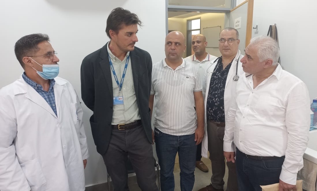 نائب المدير العام للاونروا في لبنان يزور مخيم البداوي **