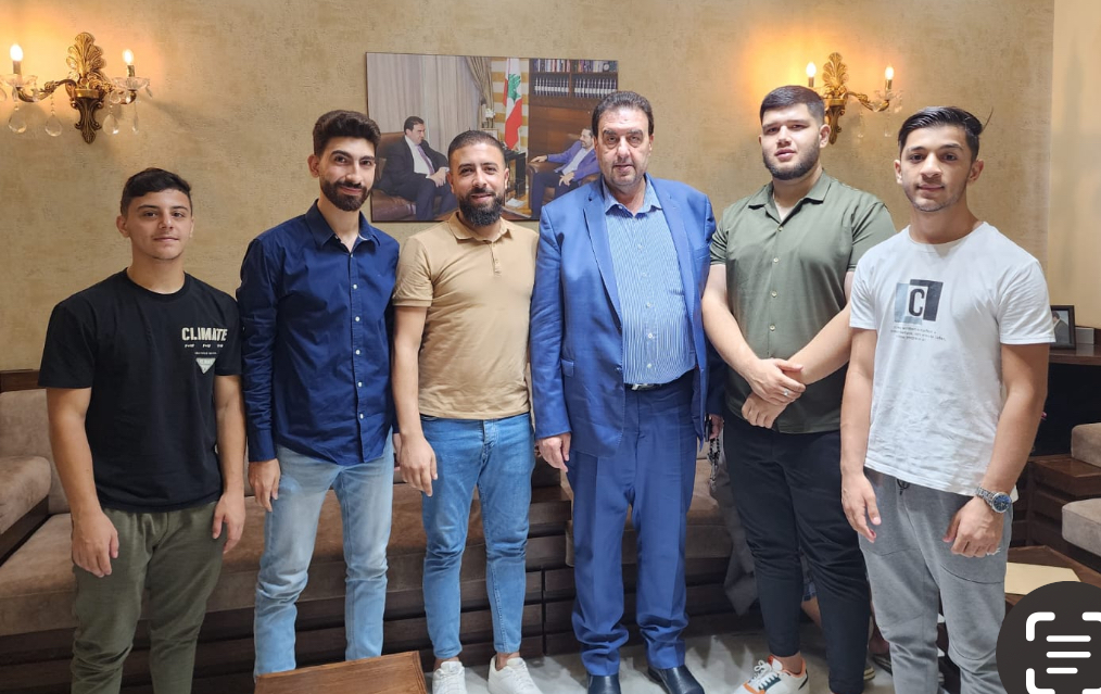 قطاع الشباب في "الجبهة الديمقراطية لتحرير فلسطين" في دار النائب البعريني*