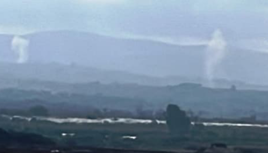 سلسلة غارات على قرى قضاء صور