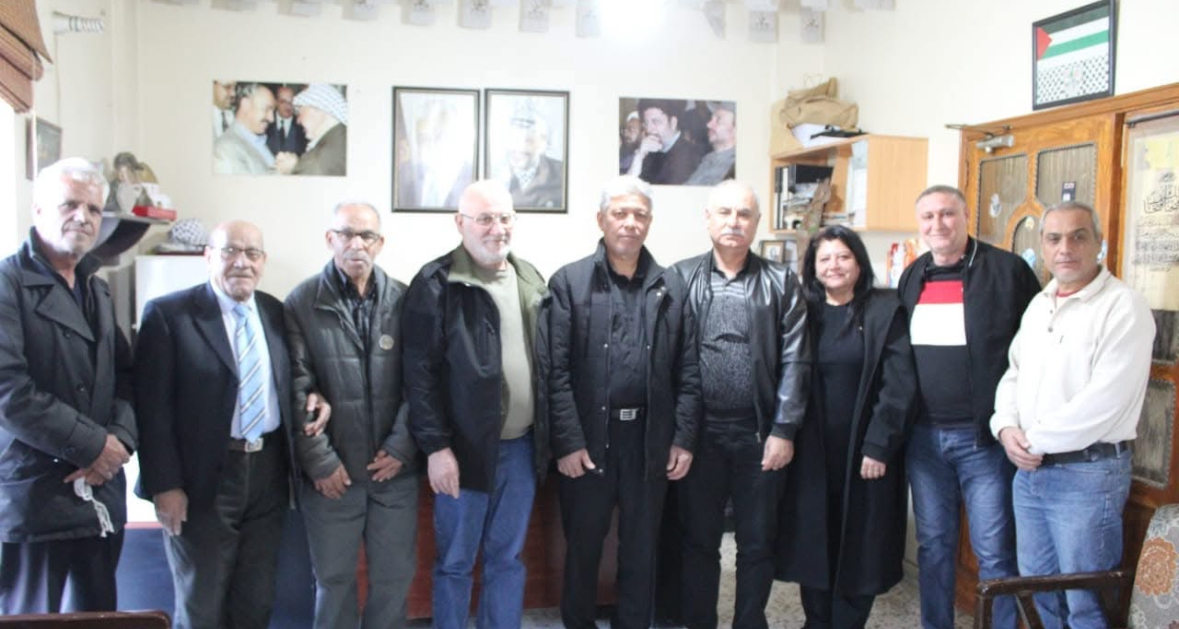 رئيس اتحاد نقابات عمال فلسطين يلتقي قيادة فتح في صور