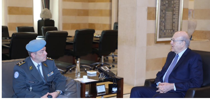 ميقاتي التقى وفدا من بعثة الأمم المتحدة