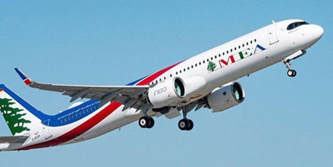 وفاة على متن طائرة MEA