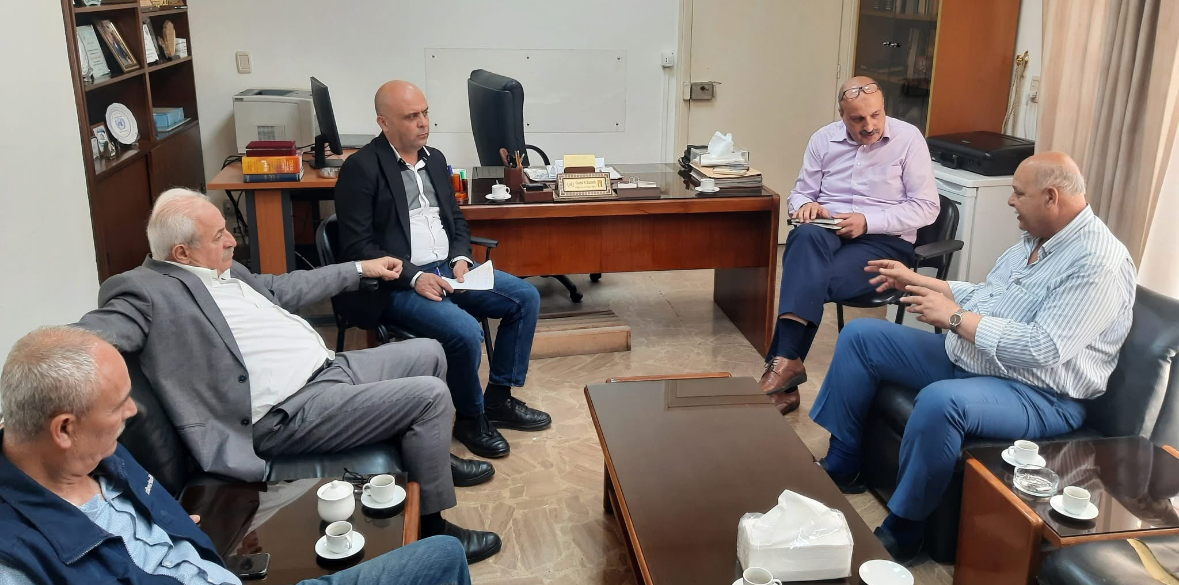 علاقات "فتح" الوطنية في الشمال تزور مدير "الأونروا"