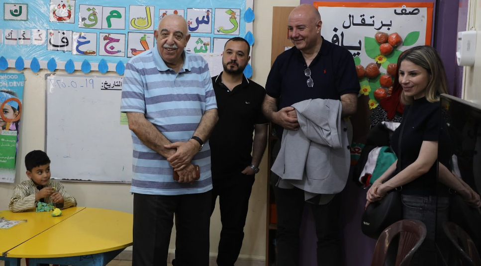 زيارة وفد من جمعية MAP إلى مركز مؤسسة بيت أطفال الصمود – نهر البارد